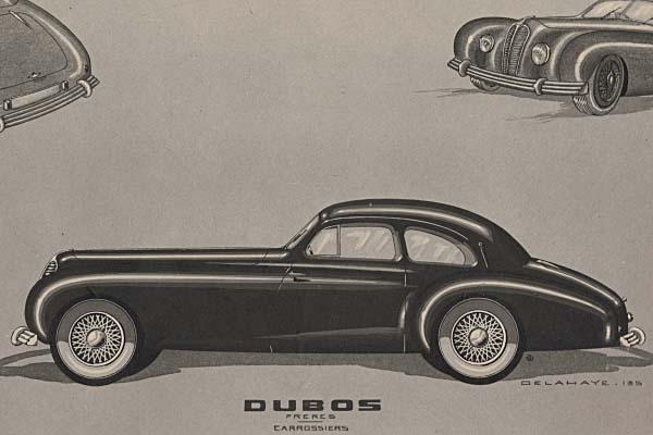 1949 Delahaye 135M Coupé by Dubos