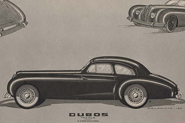 1949 Delahaye 135m Coupé By Dubos