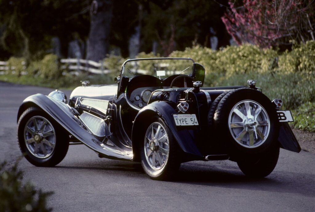 Bugatti Type 54 On Road