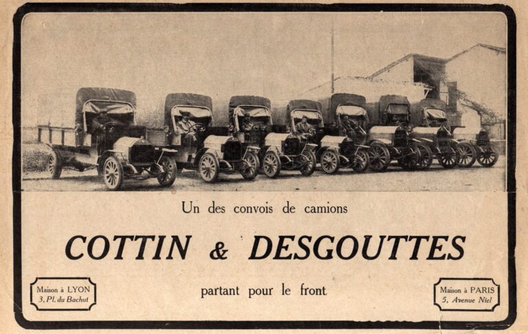 1919 COTTIN & DESGOUTTES TYPE H TRUCK
