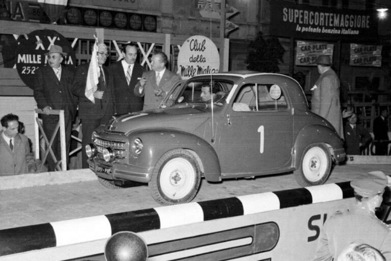 1953 FIAT 500C TOPOLINO CONVERTIBLE SQUADRA CORSE
